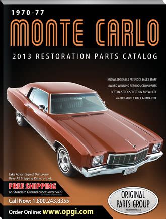 1977 monte carlo sheet metal|monte carlo parts catalog free.